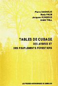 Couverture de Tables de cubage des arbres et des peuplements forestiers, 2ème édition